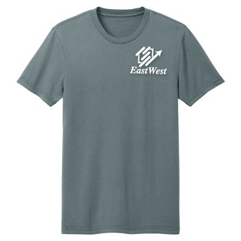 District® Unisex Wash Short-Sleeved T-Shirt - Silkscreened Personalization Available from Positive Promotions