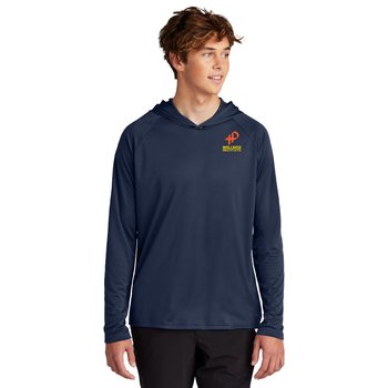 Port & Company® Unisex Performance Pullover Hooded Tee - Silkscreened Personalization Available from Positive Promotions