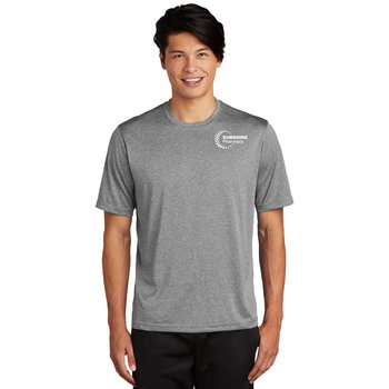 Sport-Tek® Men's Heather Contender Tee - Silkscreened Personalization Available from Positive Promotions