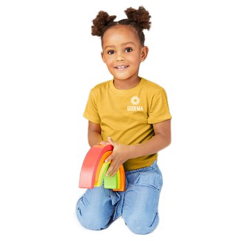 BELLA+CANVAS® Toddler Jersey Short-Sleeved T-Shirt - Silkscreened Personalization Available from Positive Promotions