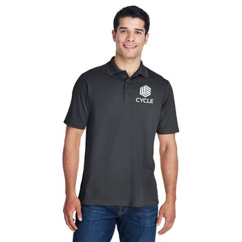 Core 365 Men's Piqué Performance Polo Extended Sizes - Silkscreened Personalization Available from Positive Promotions