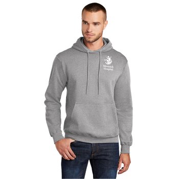 Port & Company® Men's Tall Core Fleece Pullover Hooded Sweatshirt - Silkscreened Personalization Available from Positive Promotions