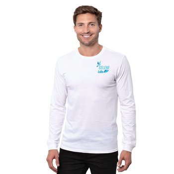 Threadfast Apparel® Unisex EPIC Heavyweight Long-Sleeved T-Shirt - Silkscreened Personalization Available from Positive Promotions