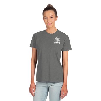 Next Level Apparel® Women's Relaxed CVC T-Shirt - Silkscreened Personalization Available from Positive Promotions