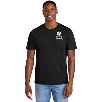 District® Unisex Perfect Weight® CVC Tee - Silkscreened Personalization Available from Positive Promotions