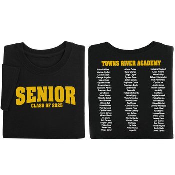 Senior Class of 2026 Gildan® Youth Heavy Cotton T-Shirt: Premium Colors - Silkscreened Personalization Available from Positive Promotions