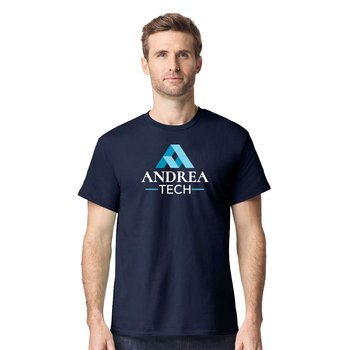 Gildan® Unisex Heavy Cotton Short-Sleeved T-Shirt - Full-Color Silkscreened Personalization Available from Positive Promotions