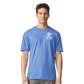 Gildan® Adult Unisex Softstyle® T-Shirt: Premium Colors - Silkscreened Personalization Available from Positive Promotions