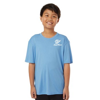 AllPro® Youth Lock Performance T-Shirt - Silkscreened Personalization Available from Positive Promotions
