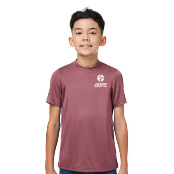 Team 365® Youth Zone Performance Mesh T-Shirt - Silkscreened Personalization Available from Positive Promotions