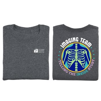 Imaging Team: Telling the Inside Story Unisex 2-Sided Short-Sleeved T-Shirt - Silkscreened Personalization Available from Positive Promotions