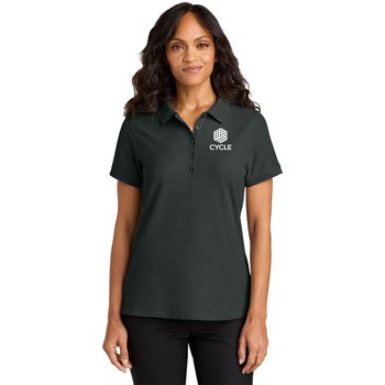 Port Authority® Women's Wearever Signature Piqué Performance Polo - Silkscreened Personalization Available from Positive Promotions