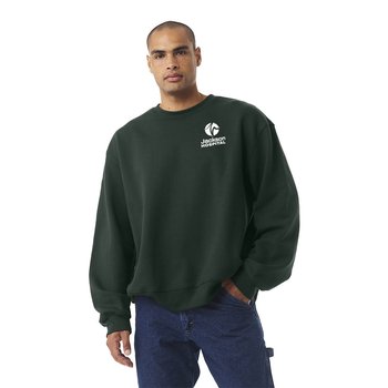 BELLA+CANVAS ® Unisex 10-Ounce Heavyweight Crewneck Sweatshirt - Silkscreened Personalization from Positive Promotions