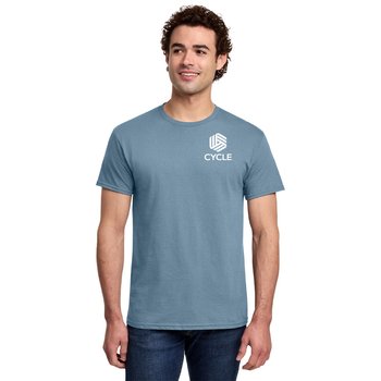 Gildan® Adult/Unisex Light Cotton T-Shirt - Silkscreened Personalization Available from Positive Promotions