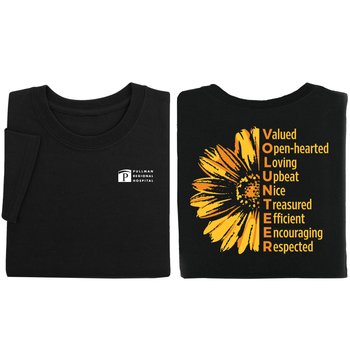 Volunteer Unisex 2-Sided Short-Sleeved T-Shirt - Silkscreened Personalization Available from Positive Promotions