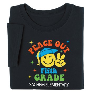 Congratulations, 5th Grade Graduate 24" x 18" Yard Sign With Stand (Black Background) - Personalization Available | Positive Promotions Congratulations, 5th Grade Graduate 24" x 18" Yard Sign With Stand (Black Background) - Personalization Available | Positive Promotions