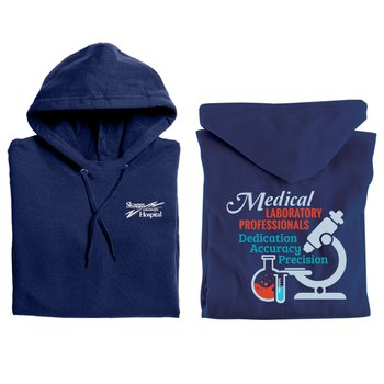 Medical Laboratory Professionals Gildan&reg; Heavy Blend&trade; 8-Oz. Unisex 50/50 Hooded Sweatshirt from Positive Promotions