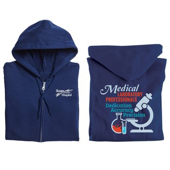 Medical Laboratory Professionals Gildan &reg; Full-Zip Hooded Sweatshirt from Positive Promotions