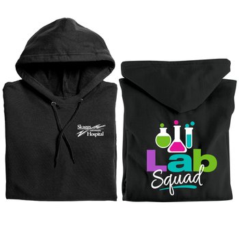 Lab Squad Gildan&reg; Heavy Blend&trade; 8-Oz. Unisex 50/50 Hooded Sweatshirt from Positive Promotions