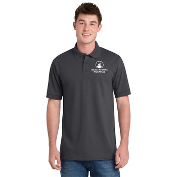 Port & Company® Men's Core Blend Jersey Knit Polo - Silkscreened Personalization Available from Positive Promotions