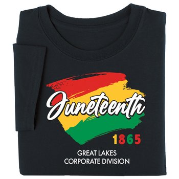 Juneteenth 1865-Adult T-Shirt from Positive Promotions