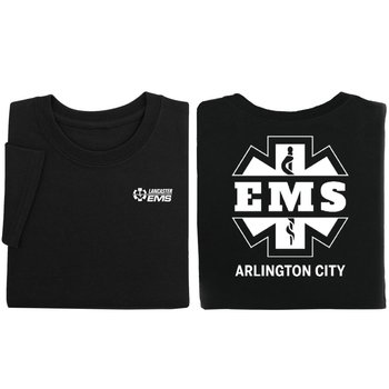 Ems-2-sided T-Shirt from Positive Promotions