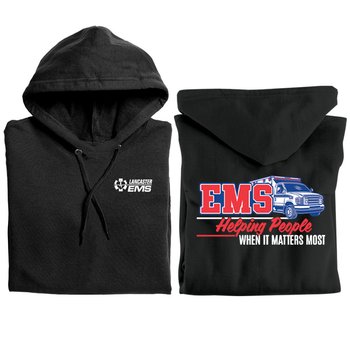 EMS Gildan&reg; Heavy Blend&trade; 8-Oz. Unisex 50/50 Hooded Sweatshirt from Positive Promotions
