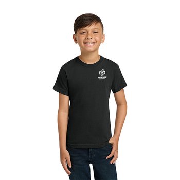 Comfort Colors® Youth Heavyweight Ring-Spun Tee - Silkscreened Personalization Available from Positive Promotions