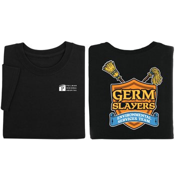 EVS: Germ Slayer-2-Sided Short Sleeve T-Shirt from Positive Promotions