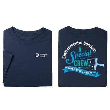 EVS: A Special Crew That's Here For You-2 Sided T-shirt from Positive Promotions