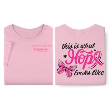 This Is What Hope Looks Like Unisex 2-Sided T-Shirt - Silkscreened Personalization Available from Positive Promotions