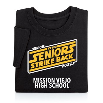 The Seniors Strike Back 2027 Gildan® Adult/Unisex Heavy Cotton T-Shirt: Premium Colors - Silkscreened Personalization Available from Positive Promotions