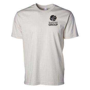 Independent Trading® Unisex Lux Interlock Heavyweight Combed Cotton T-Shirt - Silkscreened Personalization Available from Positive Promotions