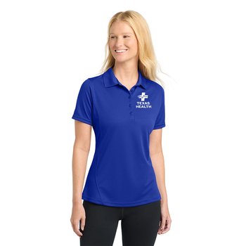 Sport-Tek® Women's Dry Zone® Raglan Accent Polo - Silkscreened Personalization Available from Positive Promotions