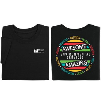 EVS Awesome Wonderful-2-Sided Short Sleeve T-Shirt from Positive Promotions