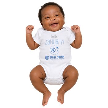 Rabbit Skins  Infant Short Sleeve Baby Rib Bodysuit - Silkscreened Personalization Available from Positive Promotions
