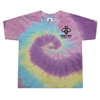 Tie-Dye Toddler Cotton Short-Sleeved T-Shirt - Silkscreened Personalization Available from Positive Promotions