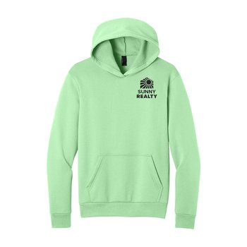 Port & Co  Easy Fleece Pullover Hooded Sweatshirt - Silkscreened Personalization Available from Positive Promotions