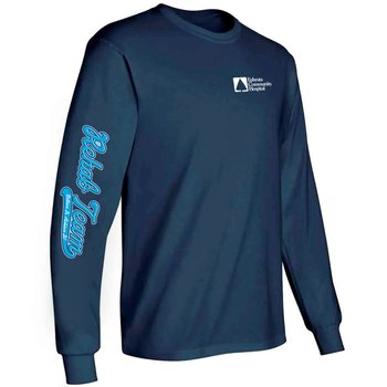 Rehab Team Believe It Achieve It Long Sleeve 2-Location T-Shirt from Positive Promotions