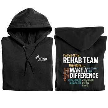 Rehab Team Gildan ® Heavy Blend  Pullover Hooded Sweatshirt from Positive Promotions