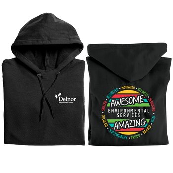 Awesome Amazing Environmental Services Gildan&reg; Heavy Blend&trade; 8-Oz. Unisex 50/50 Hooded Sweatshirt from Positive Promotions