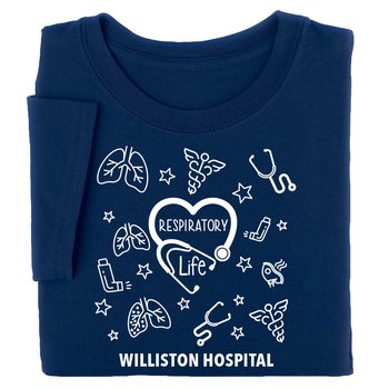 Respiratory Life -T-Shirt from Positive Promotions