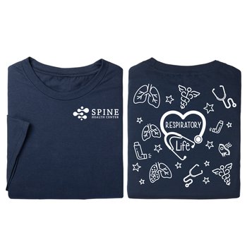 Respiratory Life- Short-Sleeve T-Shirt from Positive Promotions