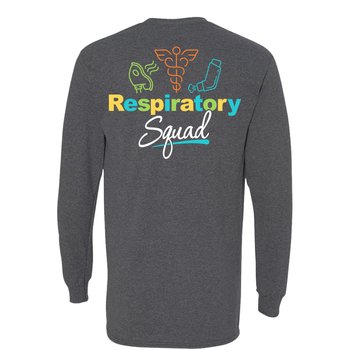 Respiratory Squad- Long-Sleeve T-Shirts from Positive Promotions