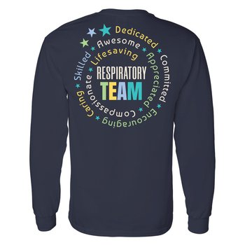 Respiratory Team-Long-Sleeve T-Shirt from Positive Promotions