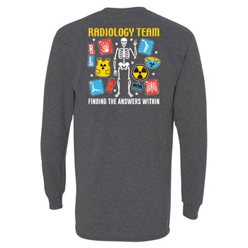 Radiology Team The Answers Are Within-Long Sleeve T-shirt from Positive Promotions
