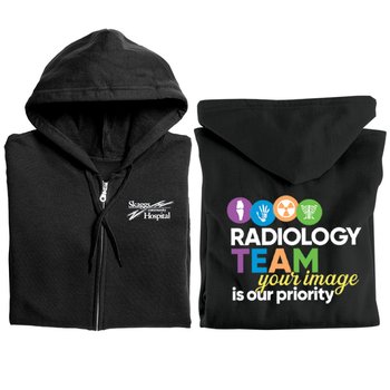 Radiology Team Your Image Is Our Priority Gildan &reg; Heavy Blend &reg; Full-Zip Hooded Sweatshirt from Positive Promotions