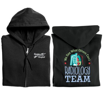Radiology Team We See What Others Can't Gildan &reg; Heavy Blend &reg; Full-Zip Hooded Sweatshirt from Positive Promotions