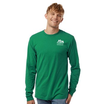 Tultex® Unisex Fine Jersey Long-Sleeved T-Shirt - Silkscreened Personalization Available from Positive Promotions
