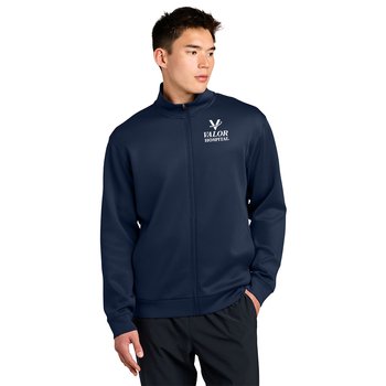 Sport-Tek® Men's Modern Performance Full-Zip Jacket - Silkscreened Personalization Available from Positive Promotions